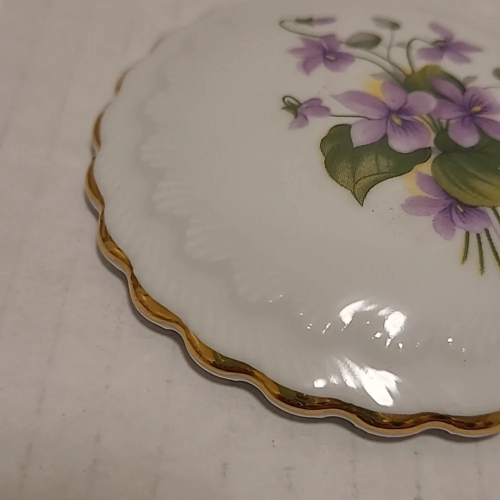 Vintage Gloria Fine Porcelain Trinket Dish Bayreuth West Germany